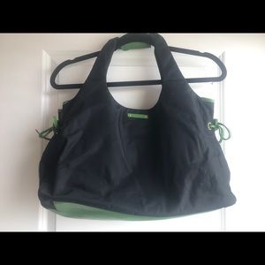 Navy and Green Kate Spade Bag